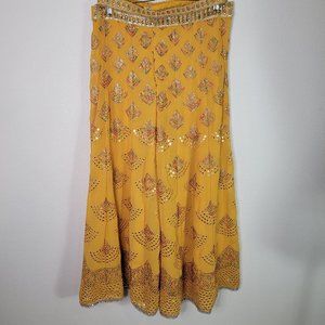 Embellished Wide Leg Pants